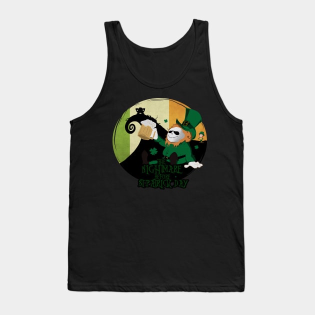 A Nightmare Before St Patrick's Day Tank Top by PoetandChef